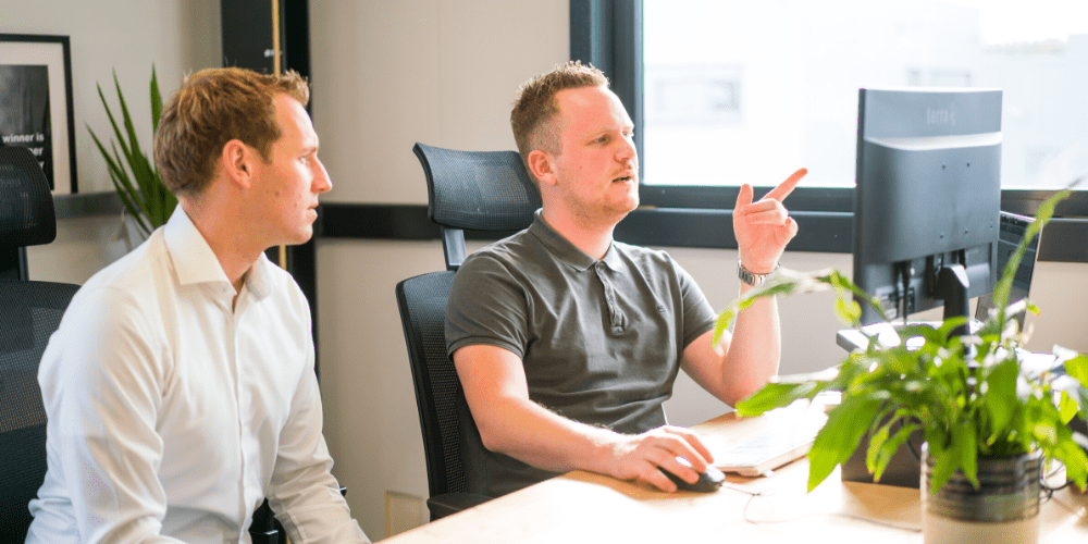 Daan Boekhoorn en Roy de Meij